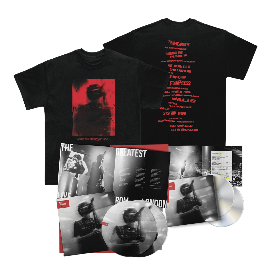 Official Store | Louis Tomlinson : Live | Double CD + Double Picture ...